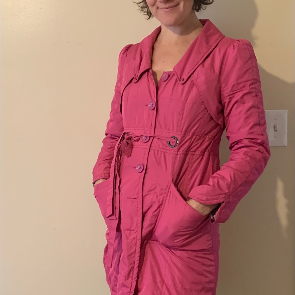 Tulle Lightweight Mid-Length Jacket - image 7